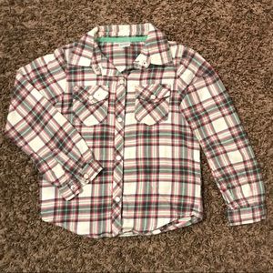 CARTER’S Plaid Button Down Shirt